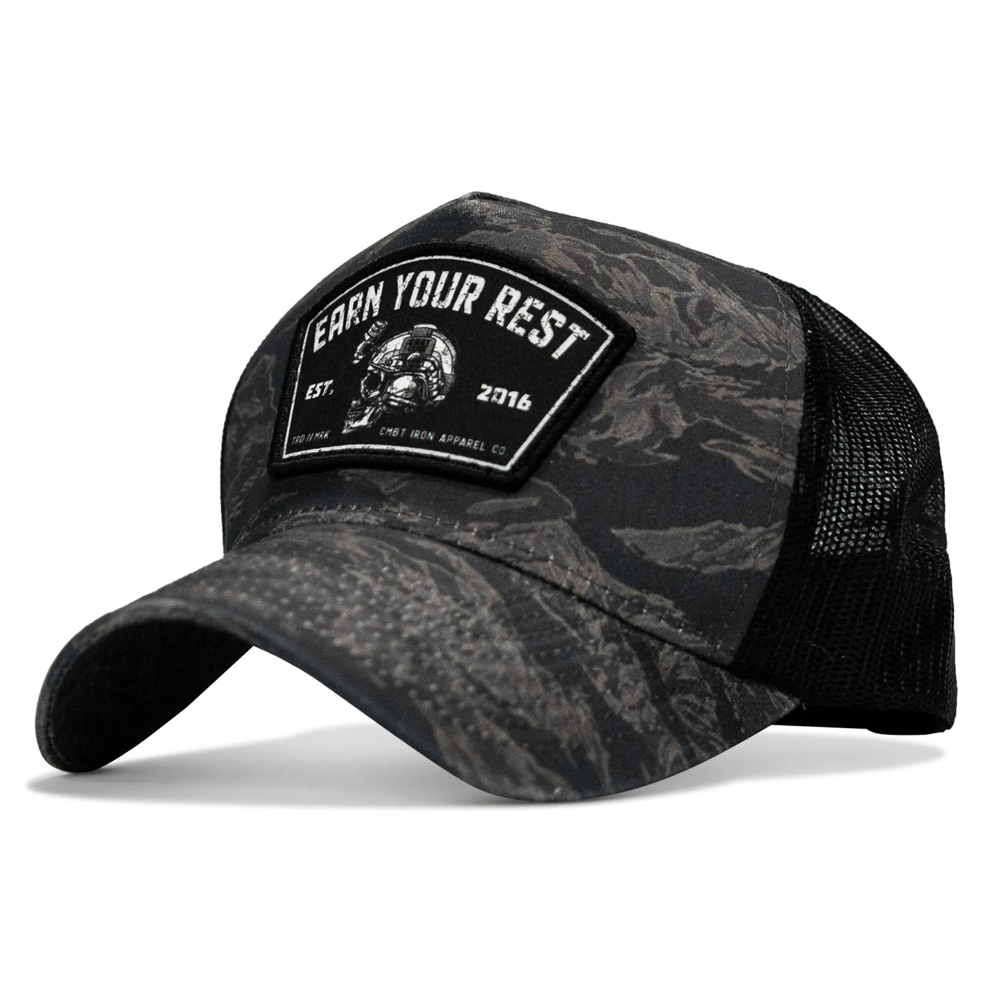 Earn Your Rest Patch Five Panel Breacher Snapback Hat sold by Combat Iron Apparel product image thumbnail 2