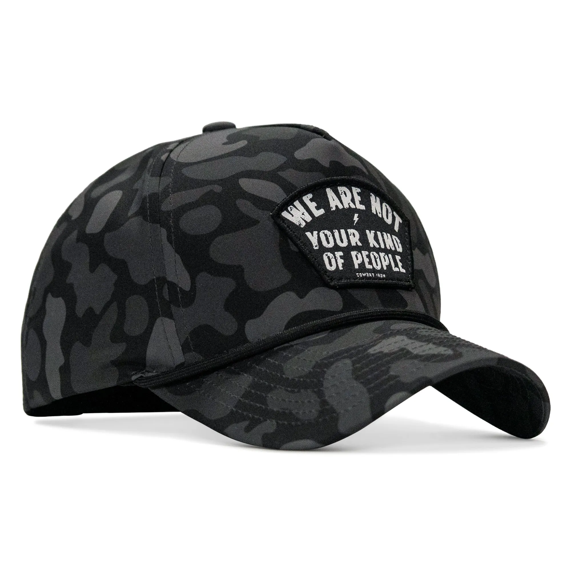 We Are Not Your Kind Of People Patch 5 Pannel Snapback sold by Combat Iron Apparel product image thumbnail 3
