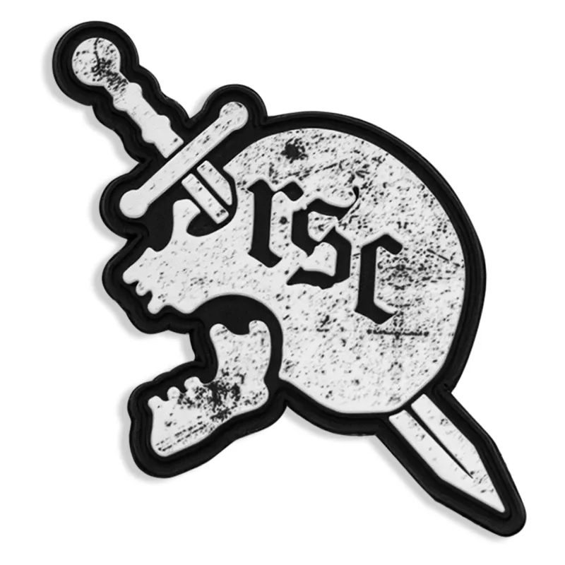 Revival RSC Skull PVC Patch made by Combat Iron Apparel