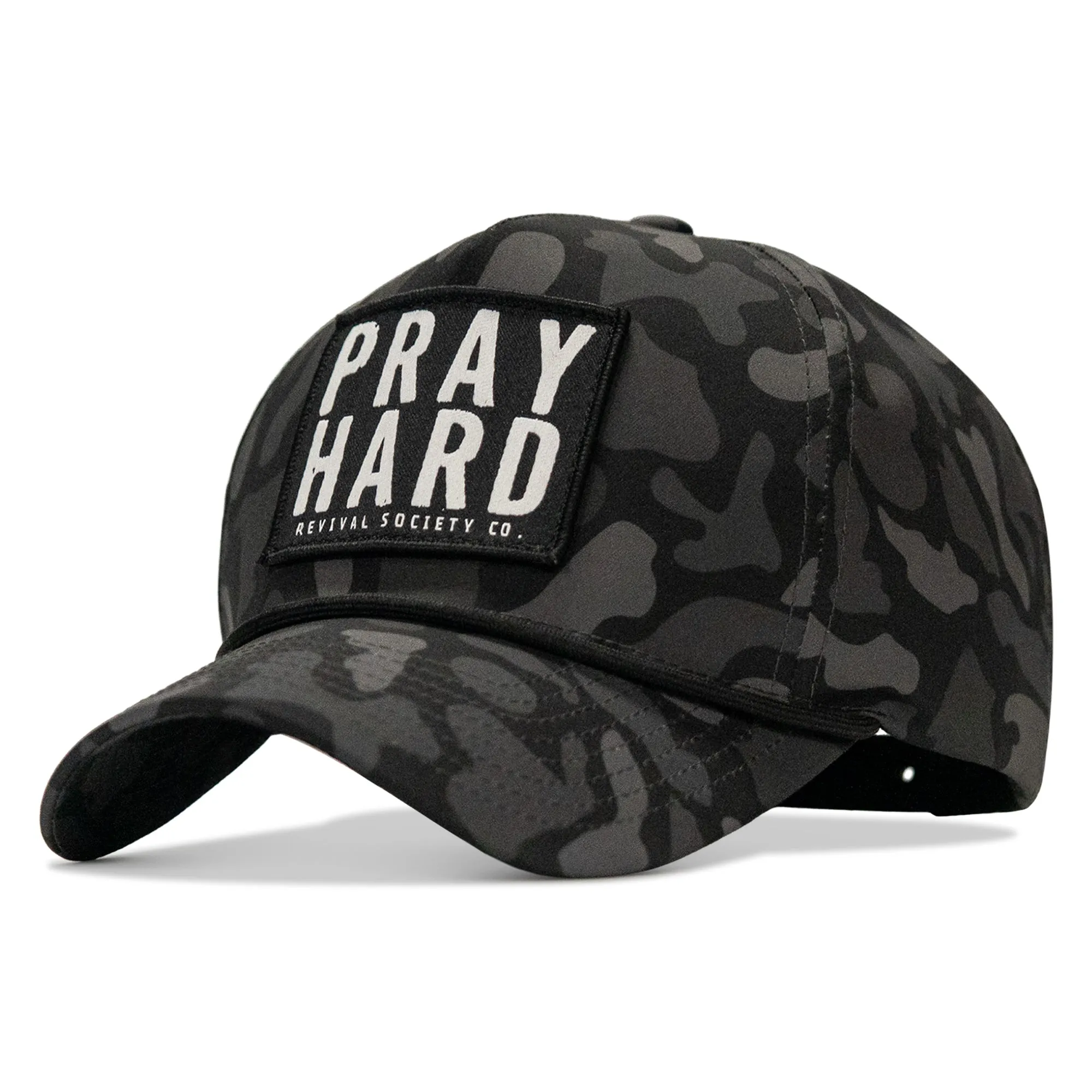 Pray Hard Patch 5 Pannel Rope Snapback sold by Combat Iron Apparel product image thumbnail 2