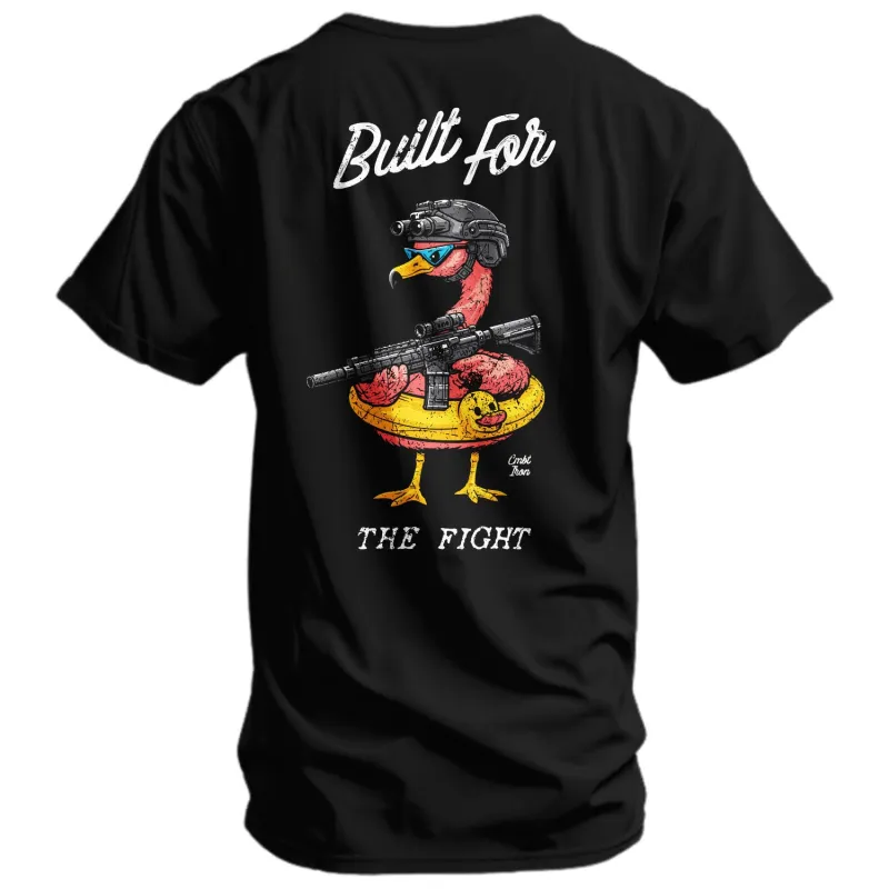 Built For The Fight Men's T-Shirt made by Combat Iron Apparel