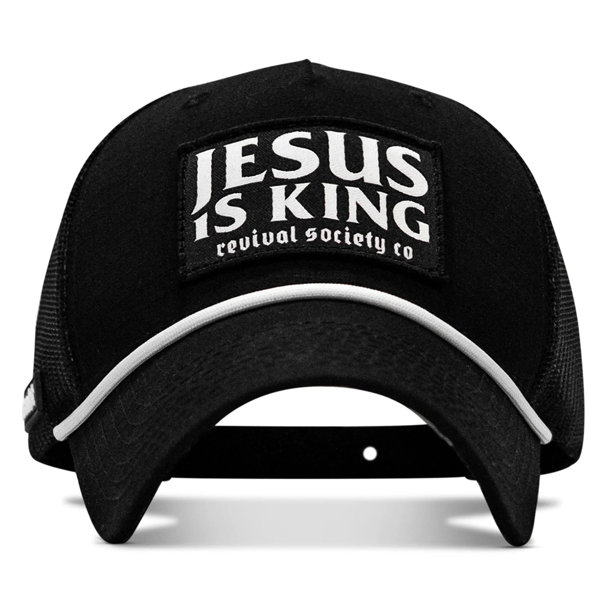 Jesus Is King Classic 5 Panel Ripstop Rope Snapback Hat sold by Combat Iron Apparel