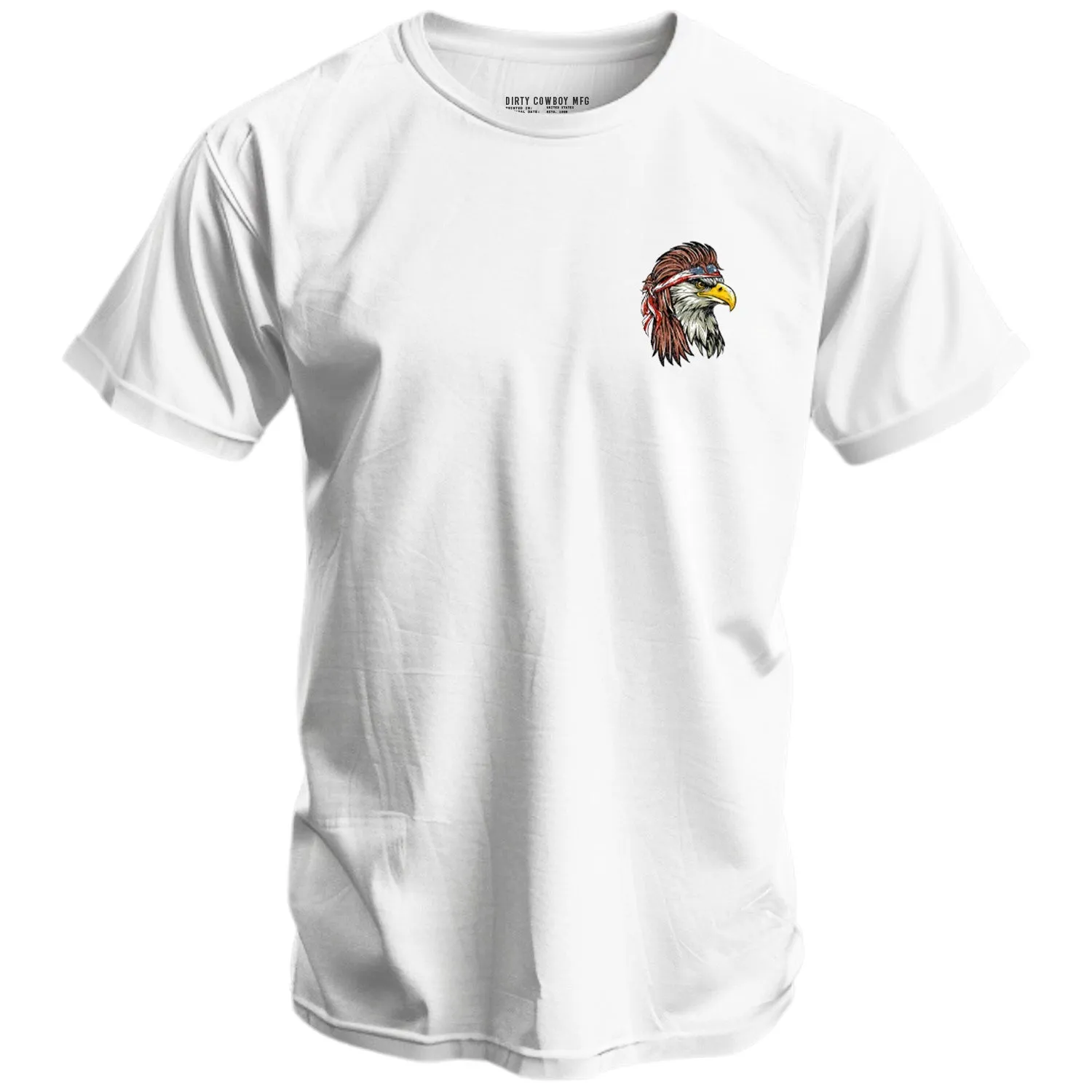 American Eagle Patriotic Men's T-Shirt sold by Combat Iron Apparel product image thumbnail 2