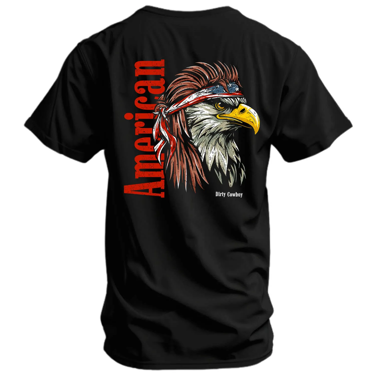 American Eagle Patriotic Men's T-Shirt sold by Combat Iron Apparel product image thumbnail 3