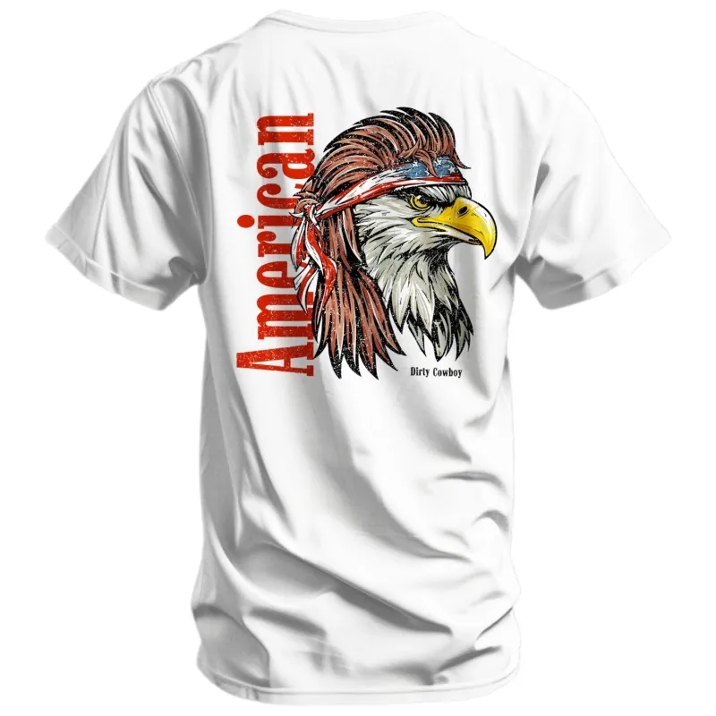 American Eagle Patriotic Men's T-Shirt made by Combat Iron Apparel
