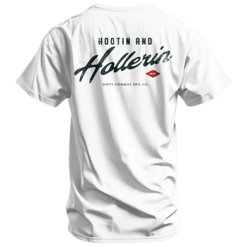 Hootin And Hollerin Men's T-Shirt made by Combat Iron Apparel