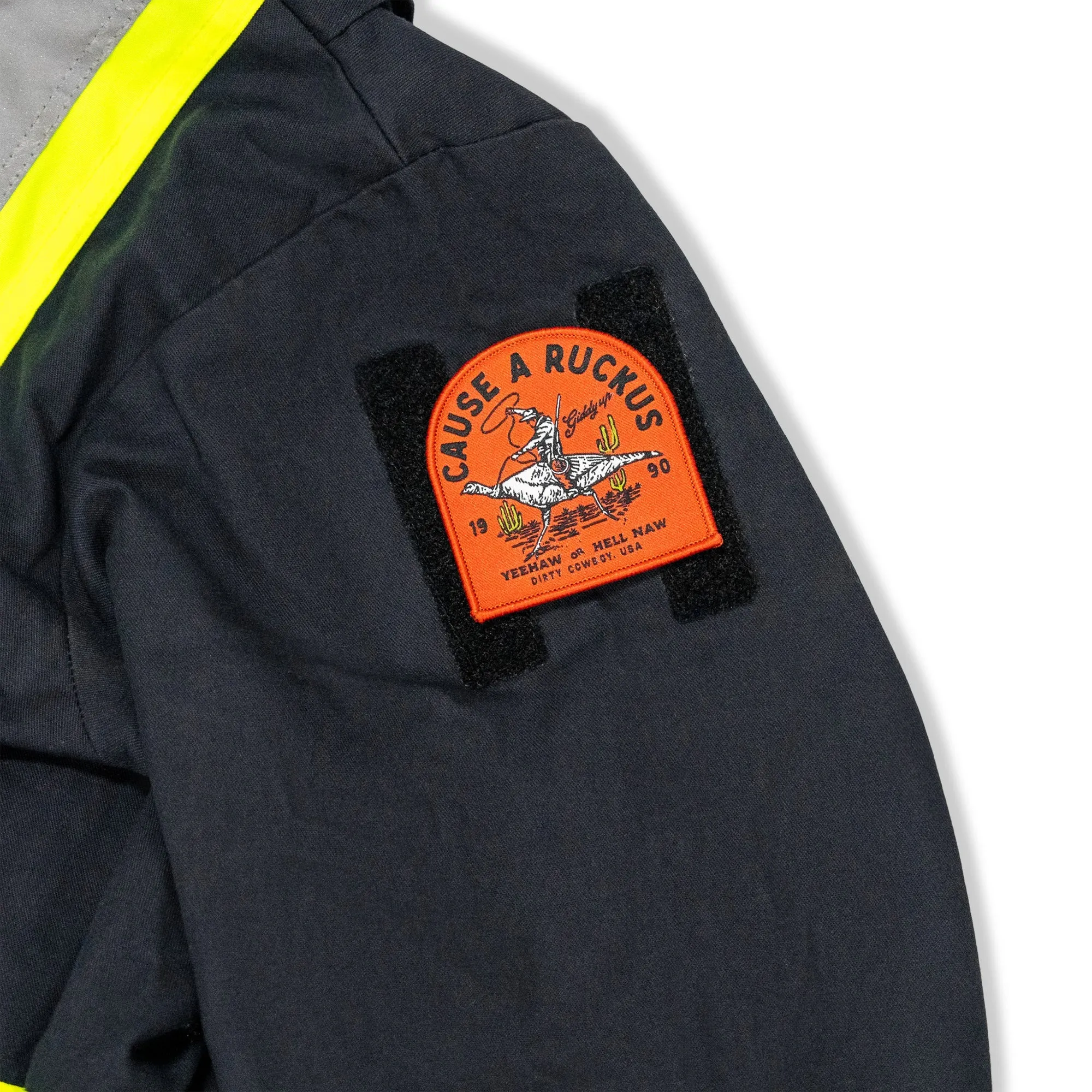 Cause A Ruckus Velcro Patch sold by Combat Iron Apparel product image thumbnail 5
