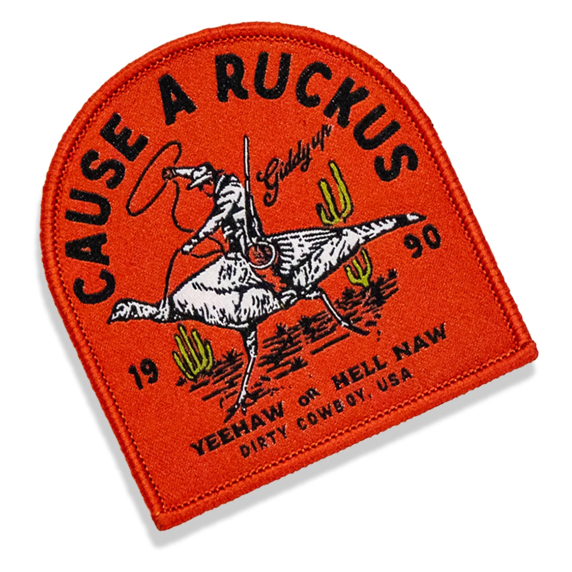Cause A Ruckus Velcro Patch sold by Combat Iron Apparel product image thumbnail 2