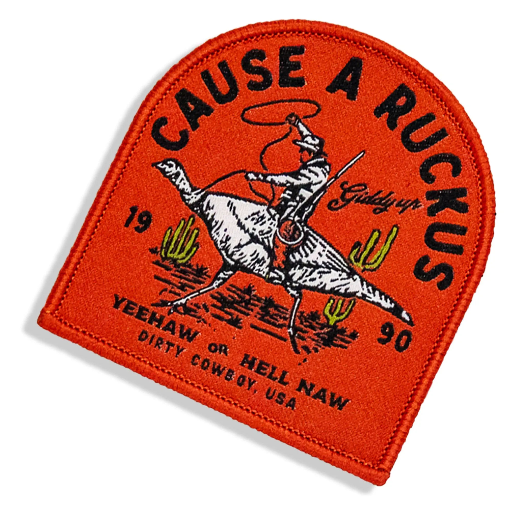 Cause A Ruckus Velcro Patch sold by Combat Iron Apparel product image thumbnail 3