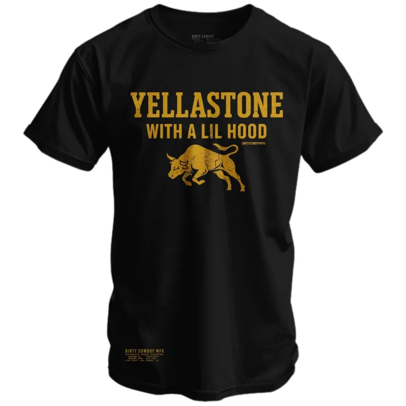 Yellastone Men's T-Shirt made by Combat Iron Apparel