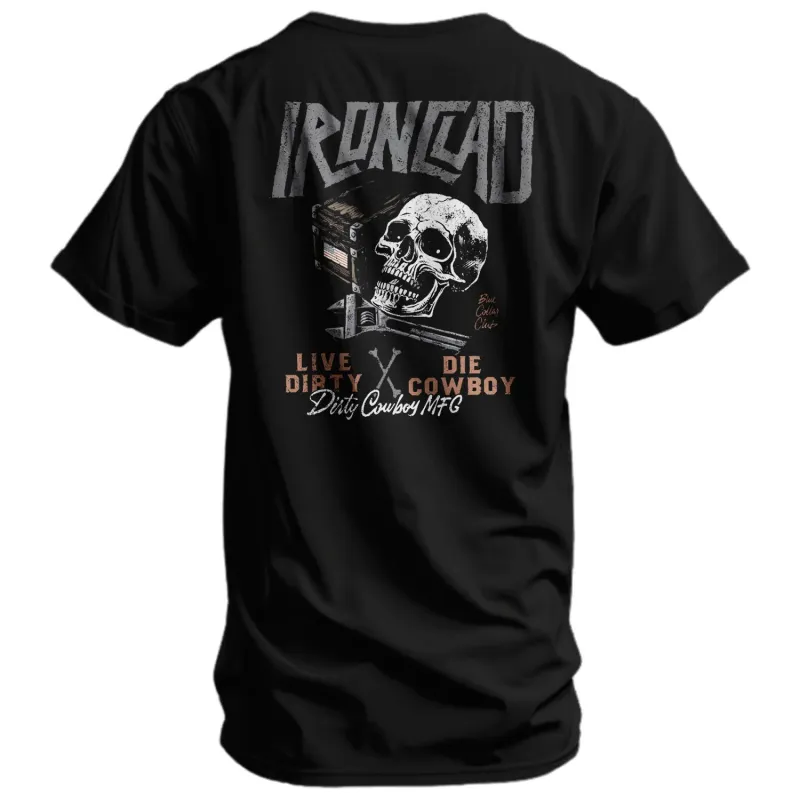 Ironclad Men's T-Shirt made by Combat Iron Apparel