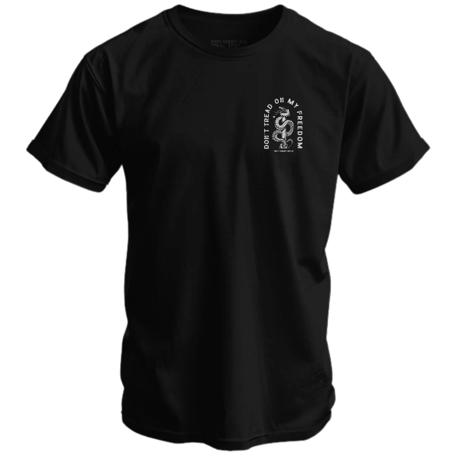 Don't Tread On My Freedom Men's T-Shirt sold by Combat Iron Apparel product image thumbnail 2