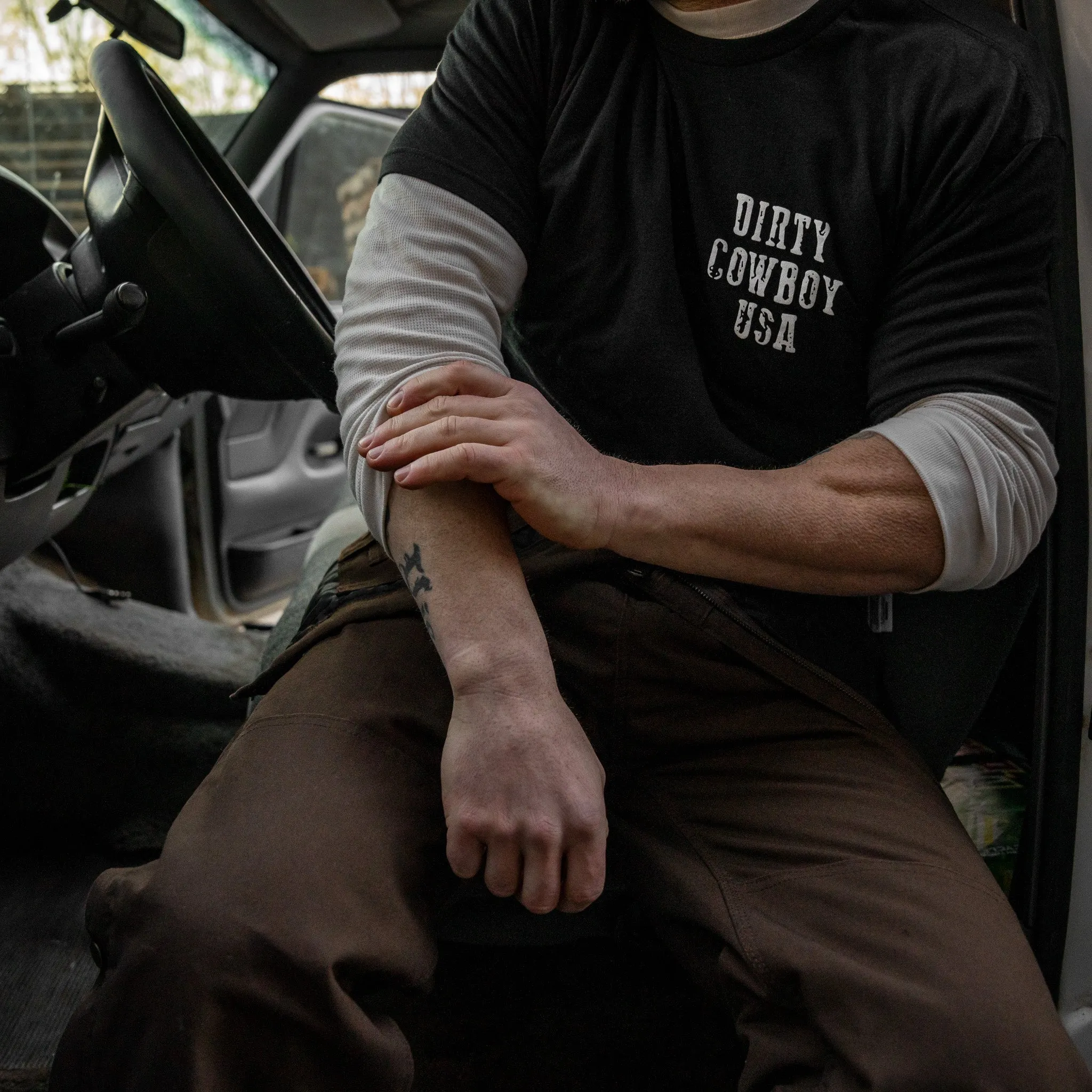 America First Blue Collar Second Men's T-Shirt sold by Combat Iron Apparel product image thumbnail 5