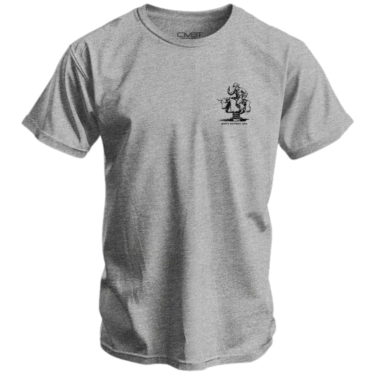 Emotional Support Cowboy Men's T-Shirt sold by Combat Iron Apparel product image thumbnail 4