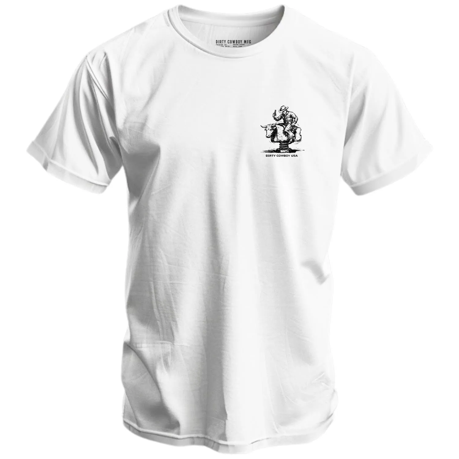 Emotional Support Cowboy Men's T-Shirt sold by Combat Iron Apparel product image thumbnail 2