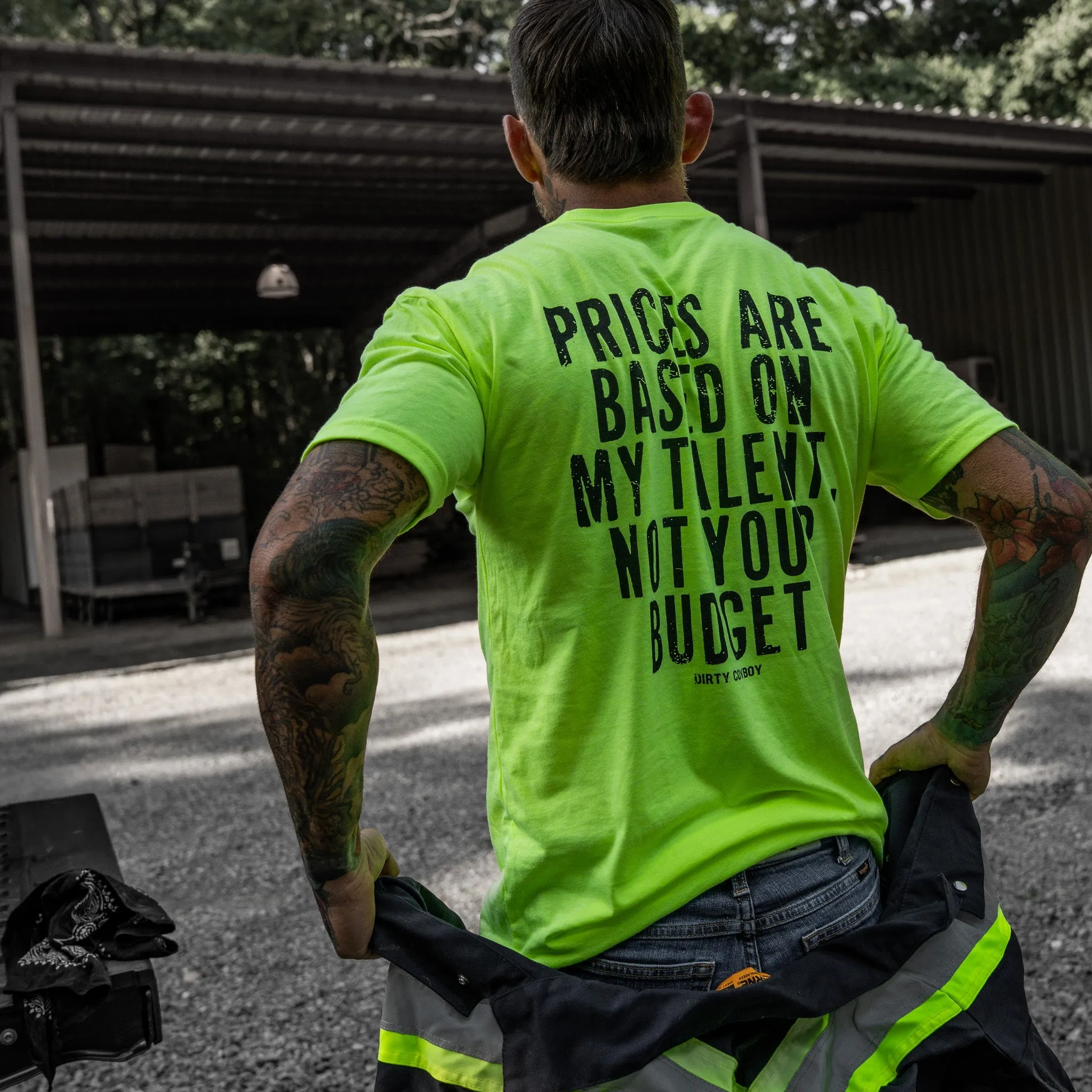 My Prices Are Based On My Talent Men's T-Shirt sold by Combat Iron Apparel product image thumbnail 5