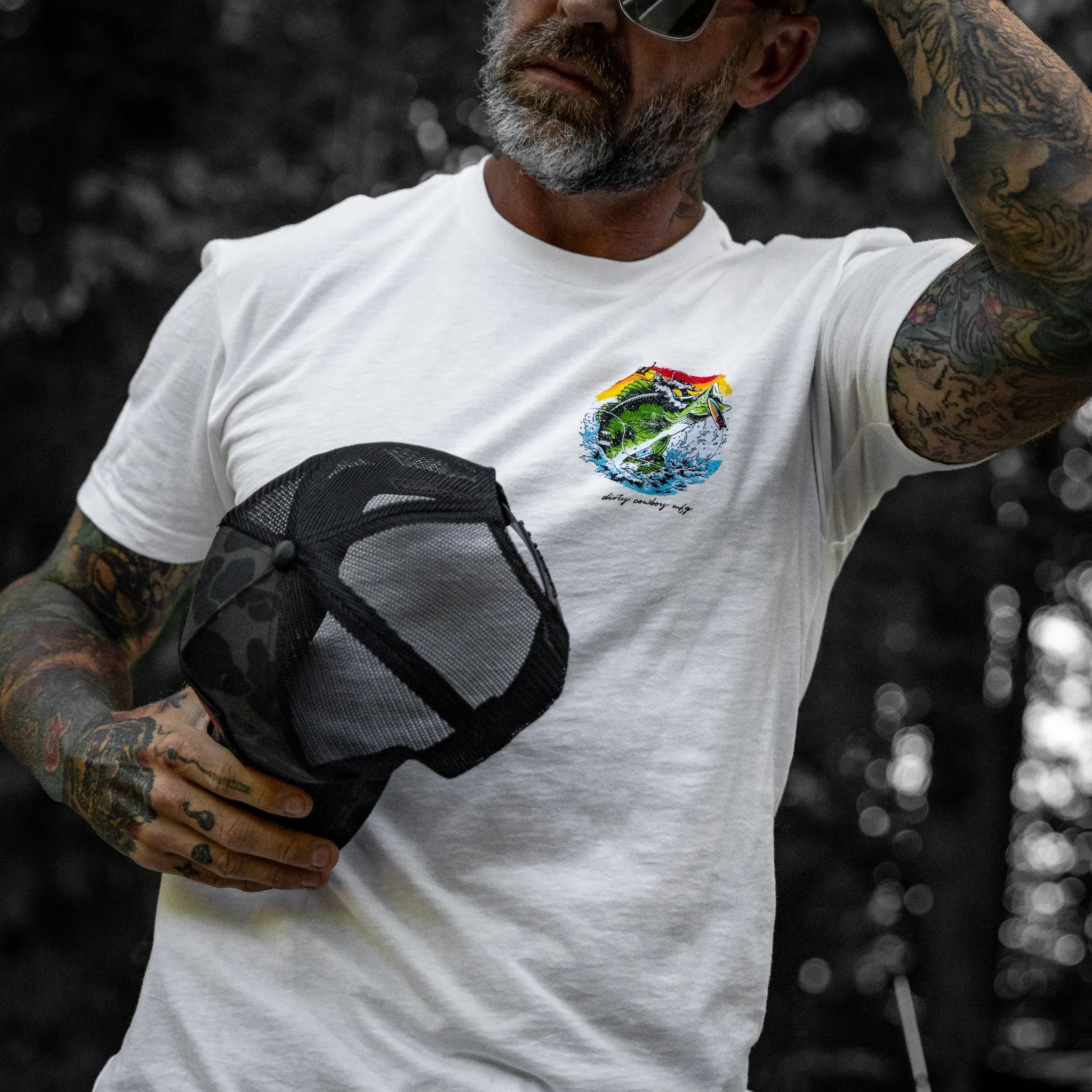 Rippin' Bass & Clappin' Ass Men's T-Shirt sold by Combat Iron Apparel product image thumbnail 5