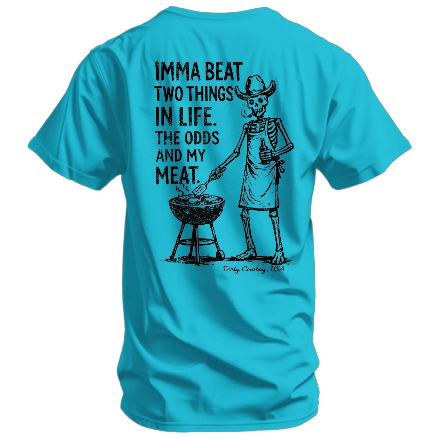 Imma Beat Two Things In Life Men's T-Shirt sold by Combat Iron Apparel product image thumbnail 4