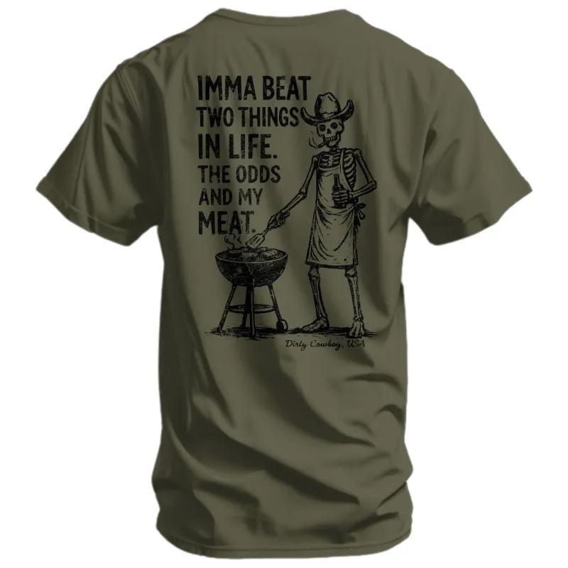 Imma Beat Two Things In Life Men's T-Shirt made by Combat Iron Apparel