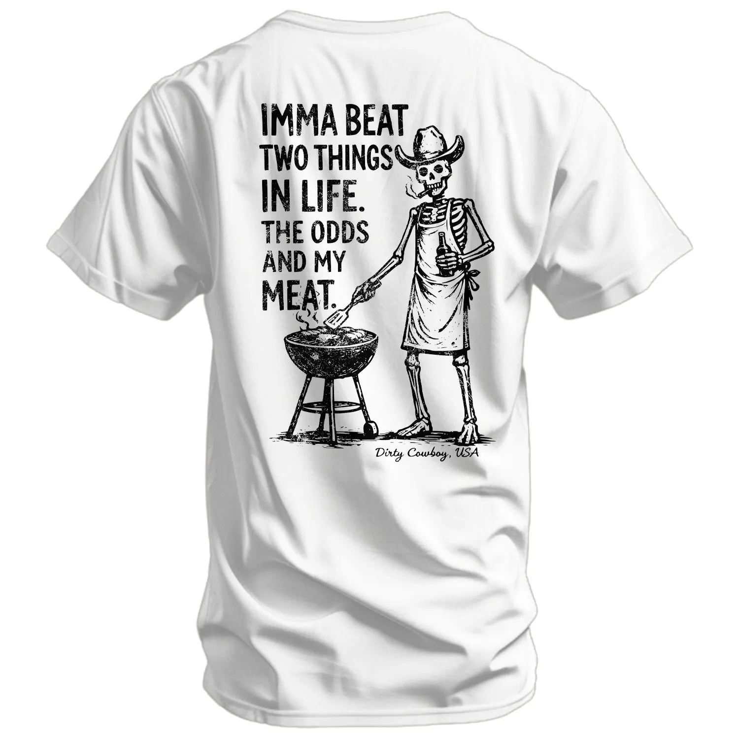 Imma Beat Two Things In Life Men's T-Shirt sold by Combat Iron Apparel product image thumbnail 5