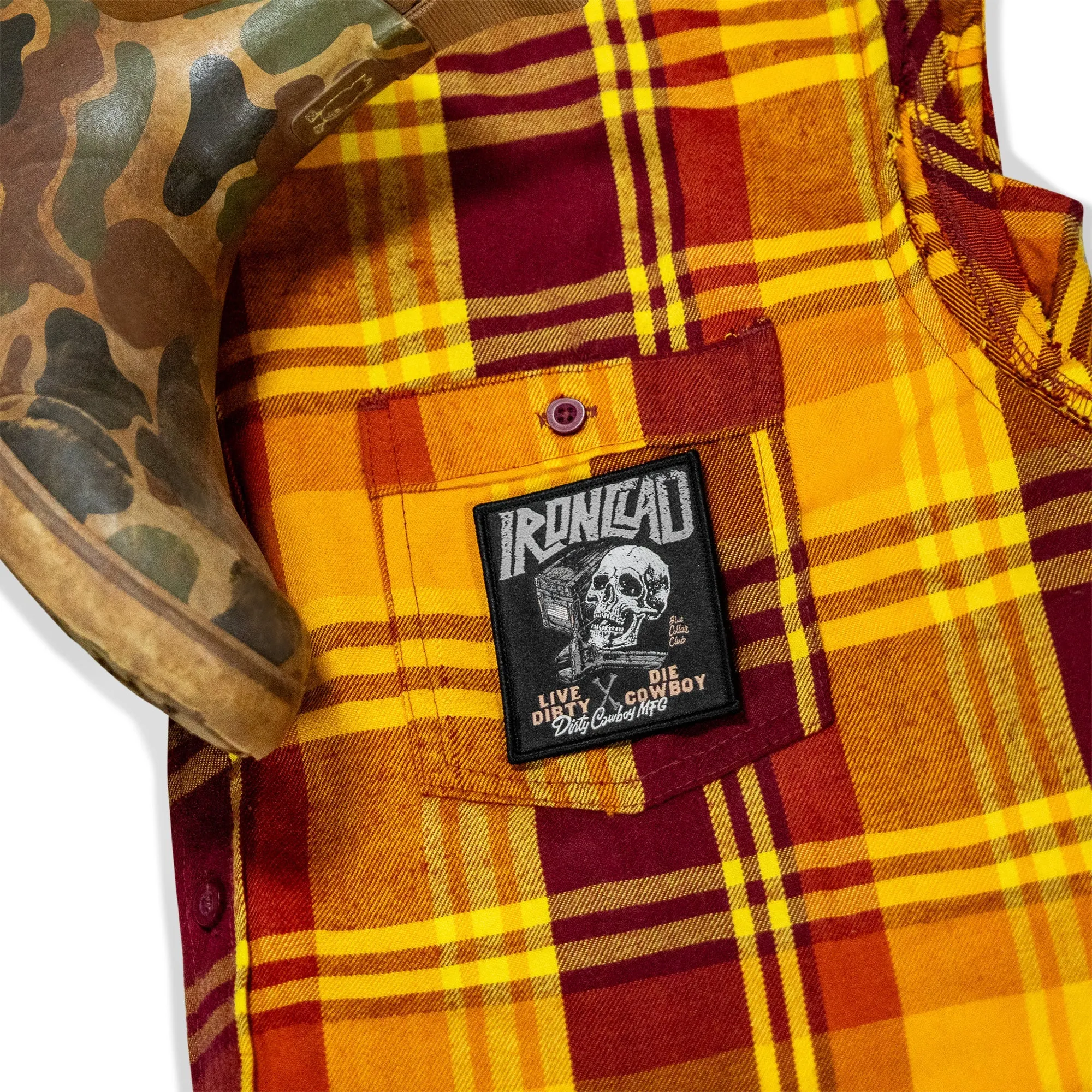Ironclad Velcro Patch sold by Combat Iron Apparel product image thumbnail 2