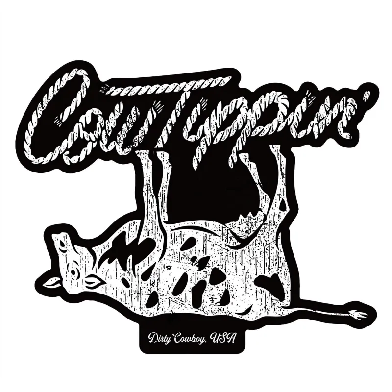 Cow Tippin' Ranch Decal made by Combat Iron Apparel