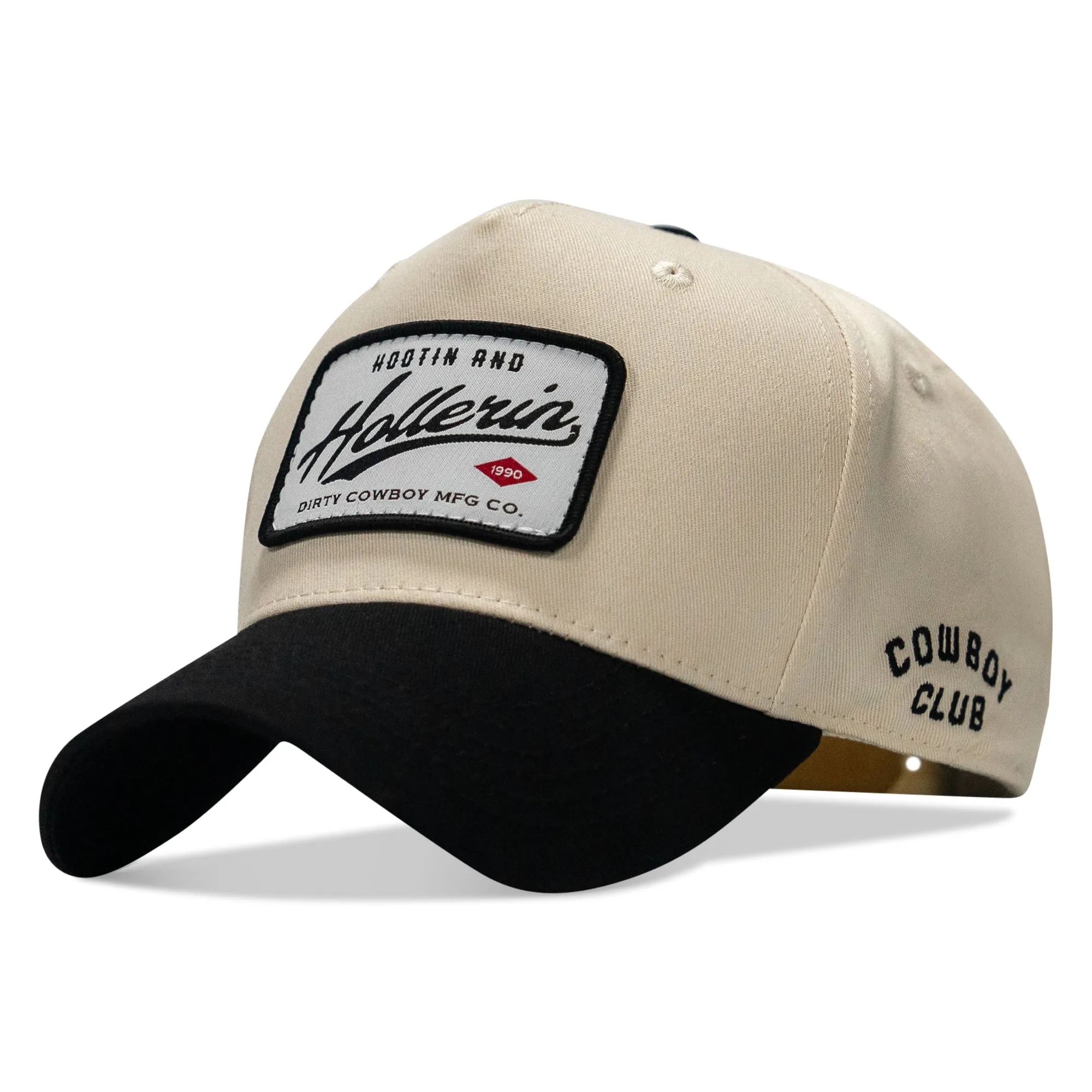 Hootin' & Hollerin' Patch Classic 5 Panel Snapback Hat sold by Combat Iron Apparel product image thumbnail 3