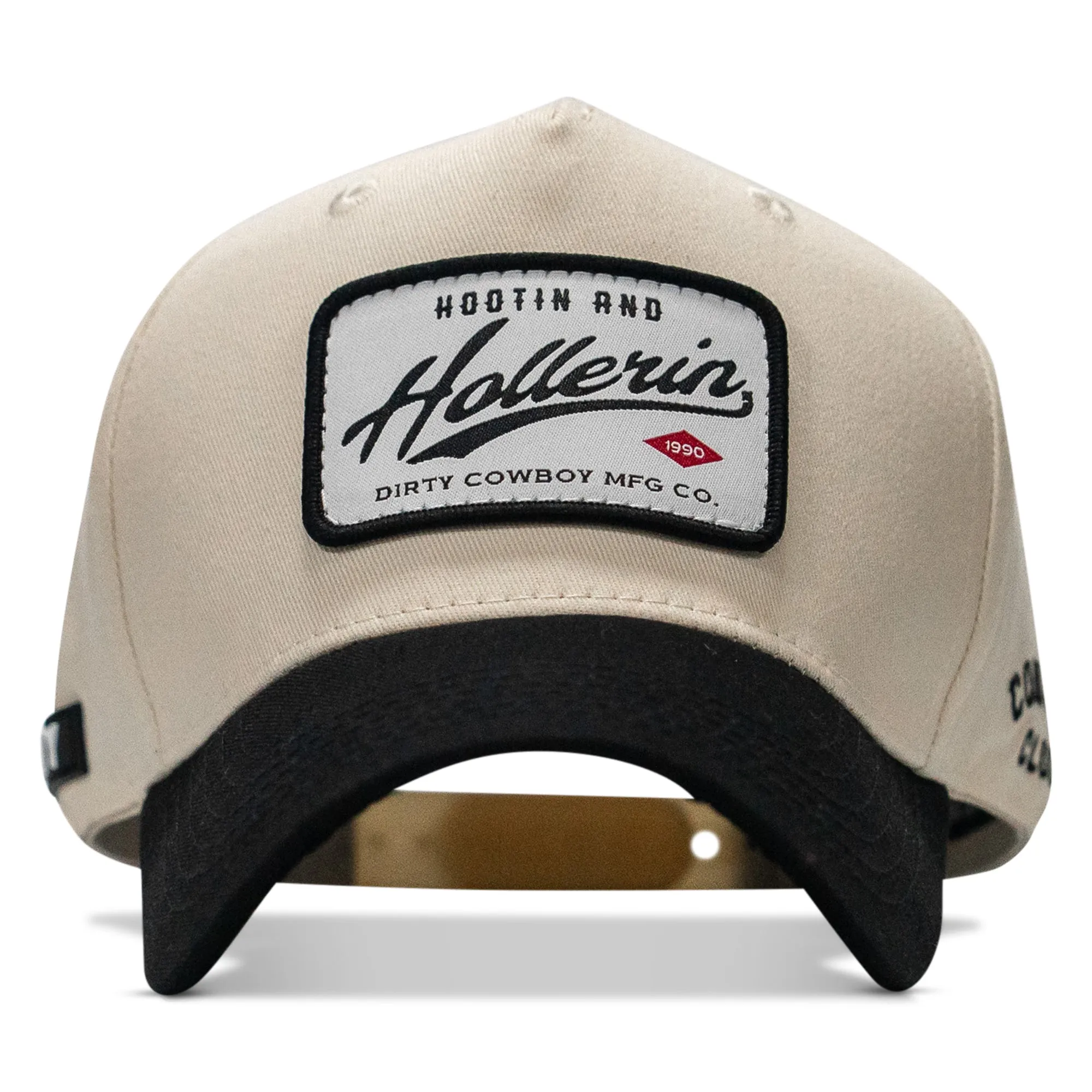 Hootin' & Hollerin' Patch Classic 5 Panel Snapback Hat sold by Combat Iron Apparel