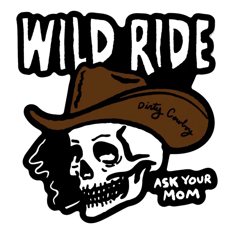 Wild Ride Decal made by Combat Iron Apparel