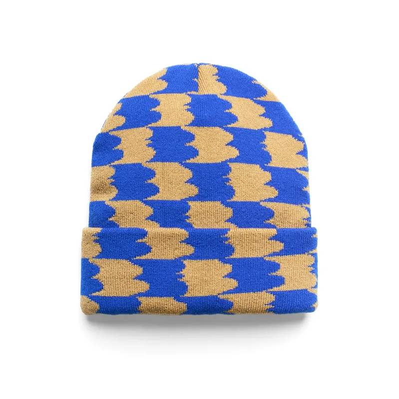 B.B.E. Motion Checker Beanie [Royal Khaki] sold by Legends League