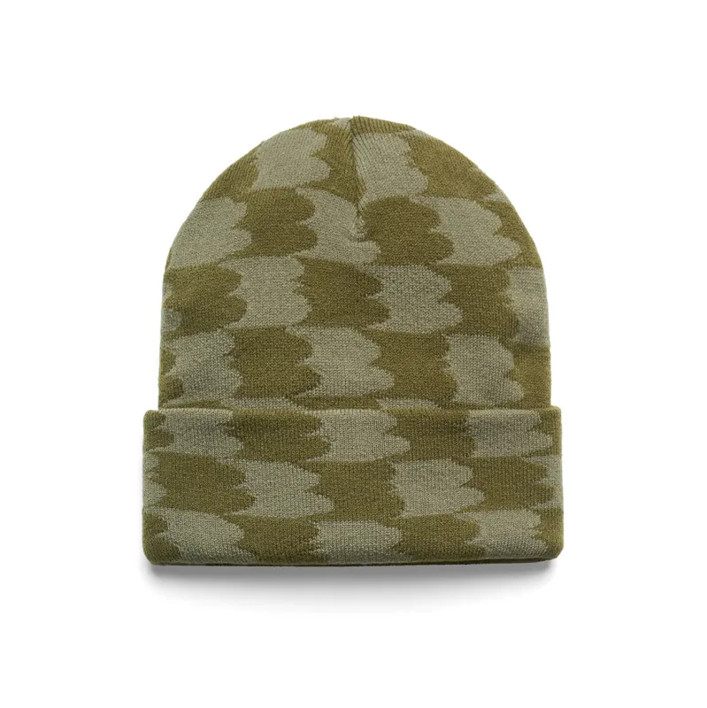 B.B.E. Motion Checker Beanie [Olive Sea Spray] sold by Legends League