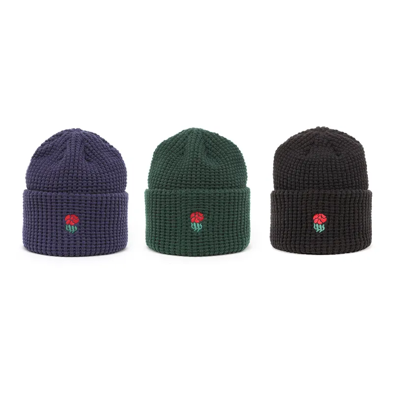 Family Flower Waffle Knit Beanie sold by Legends League
