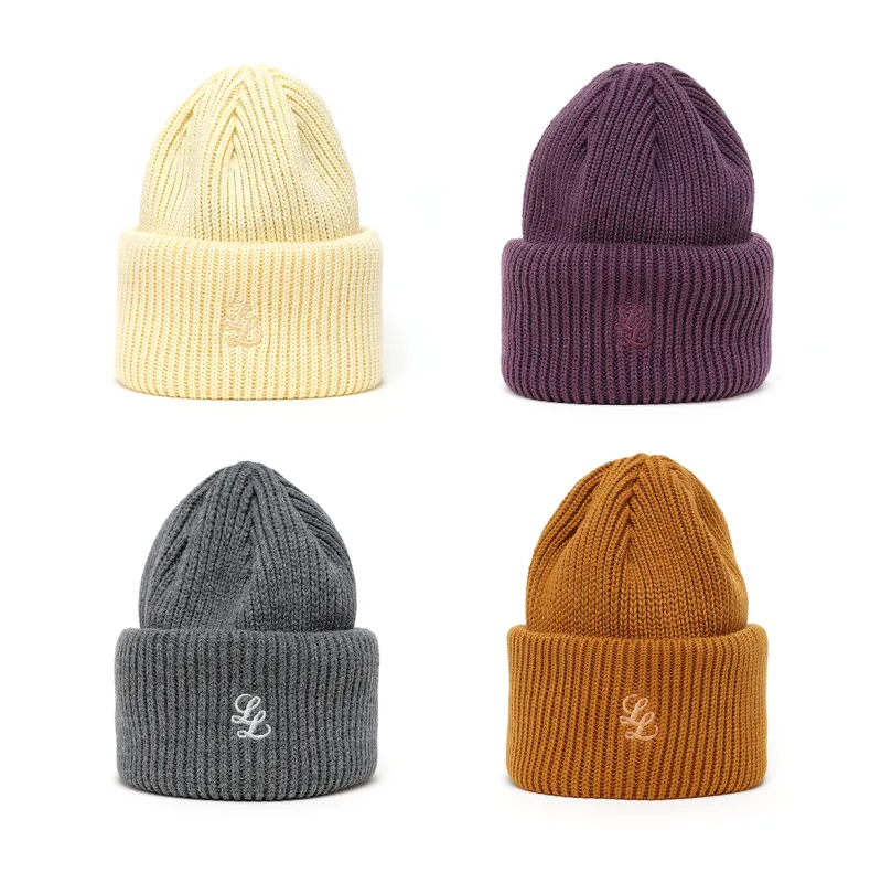 Staple L.L. Logo Oversized Double Cuff Beanie sold by Legends League