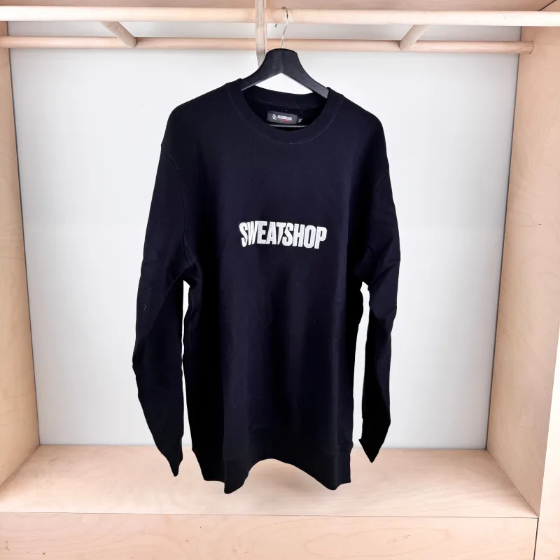 LL Sweat/Shop Crewneck Sweater - BLACK - (Size XXL) sold by Legends League