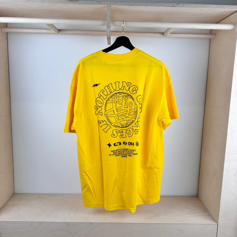 Nothing Changes CFH Tee - YELLOW - (Size XL) sold by Legends League