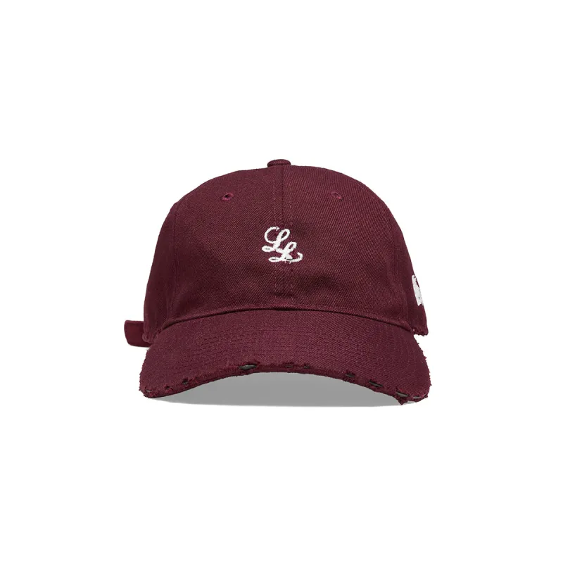 "Vintaged" Staple L.L. Logo New Era 9TWENTY Cap [Maroon] made by Legends League