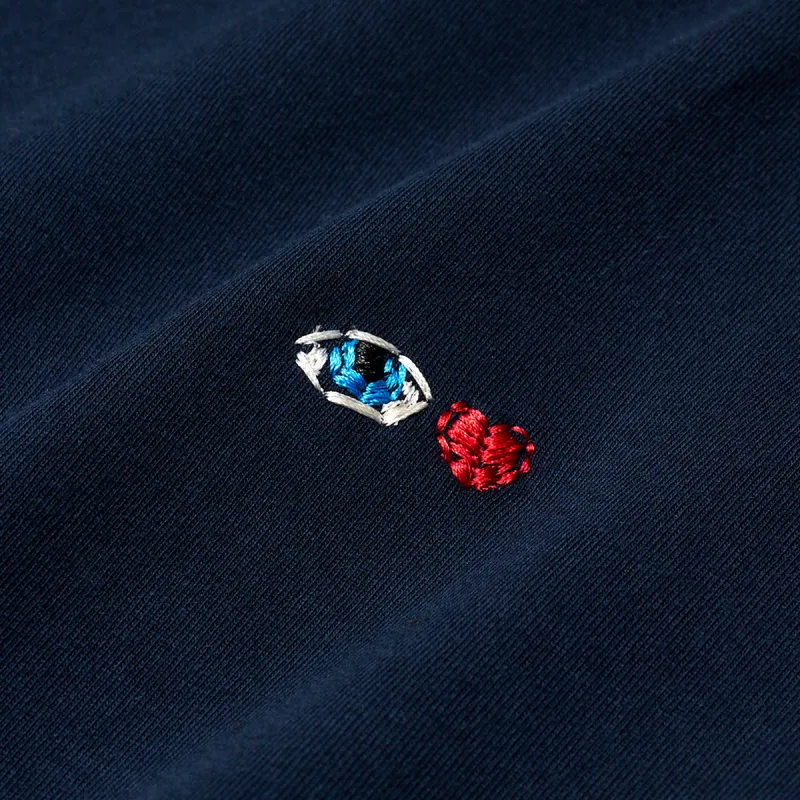 "I Love" "Handwork" Heavyweight T-Shirt [Navy] sold by Legends League