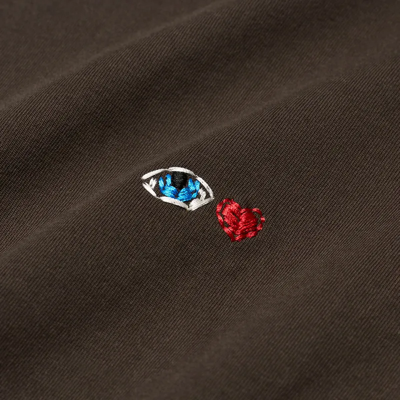 "I Love" "Handwork" Heavyweight T-Shirt [Brown] sold by Legends League