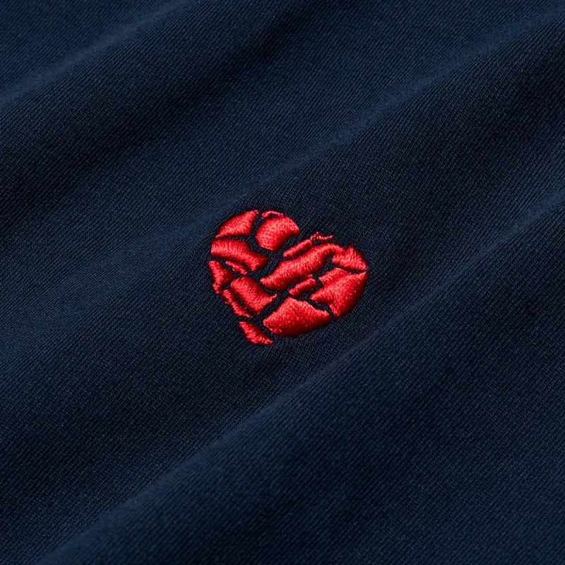 Heartbroken Logo Heavyweight T-Shirt [Navy] made by Legends League