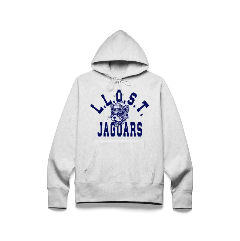L.L.O.S.T. Jaguars Hooded Sweatshirt [Light Heather Ash] sold by Legends League