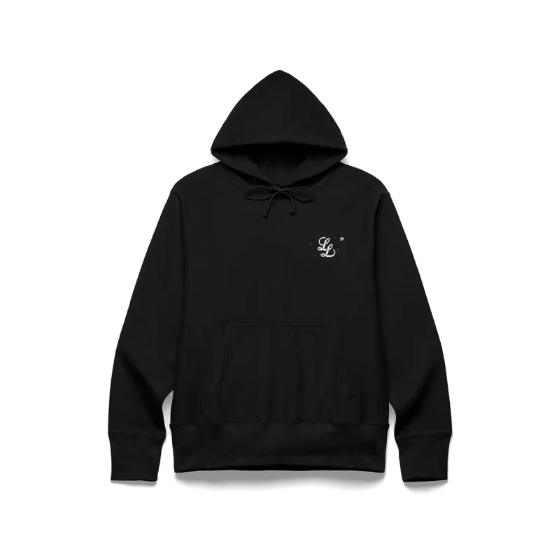Staple L.L. Logo "Handwork" Hooded Sweatshirt [Black] sold by Legends League
