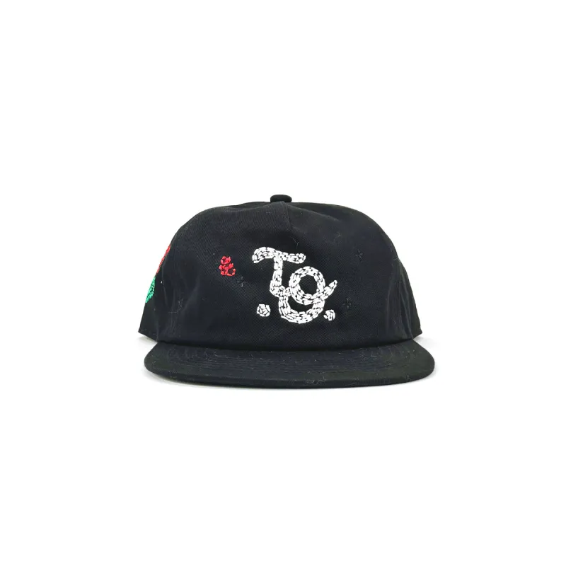 "Handwork" T.O. Logo 5-Panel Cap [Black] sold by Legends League