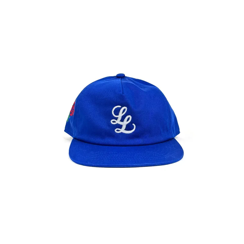 Chain L.L. Logo 5-Panel Cap [Royal Blue] sold by Legends League