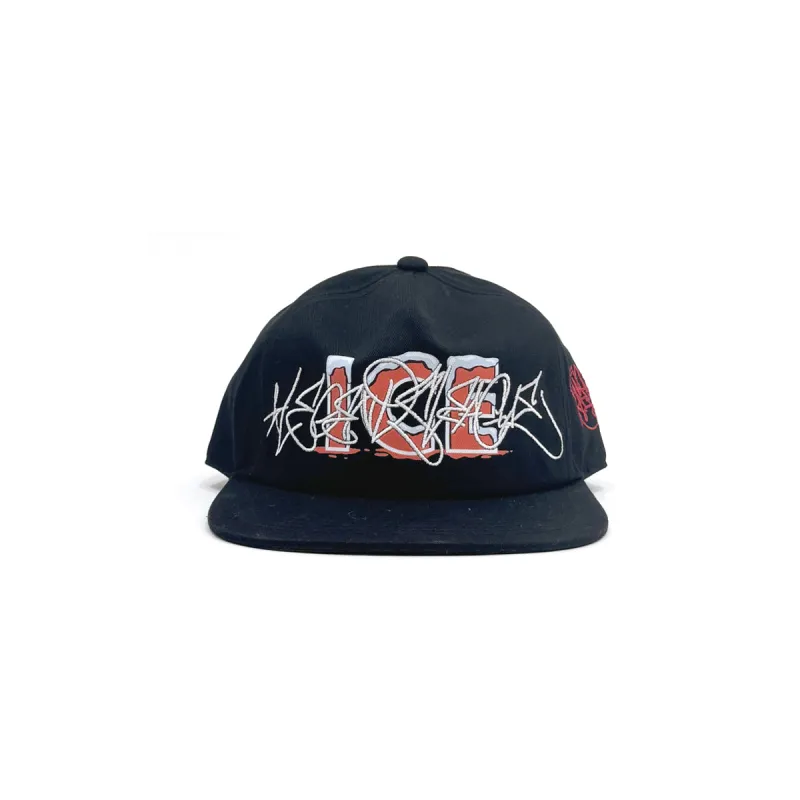ICE "Wysper" 5-Panel Cap [Black] sold by Legends League