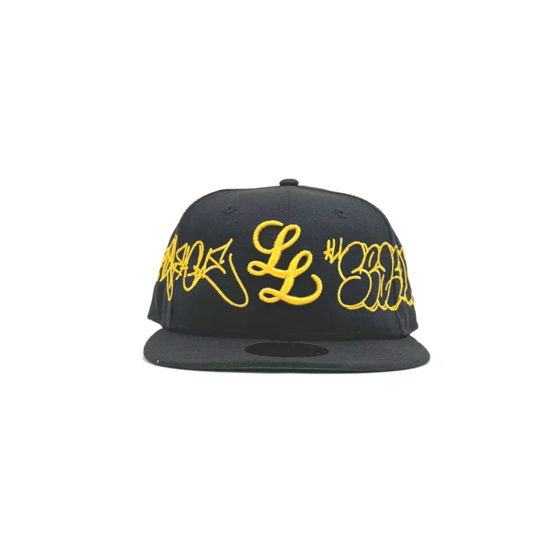 "Wysper" Staple L.L. New Era 59Fifty Caps [Black/Yellow] made by Legends League