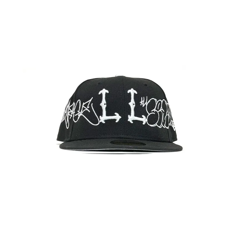 "Wysper" Low Landers New Era 59Fifty Caps [Black] made by Legends League