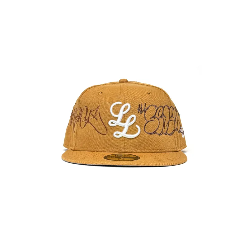 "Wysper" Staple L.L. New Era 59Fifty Caps [Panama Tan] made by Legends League