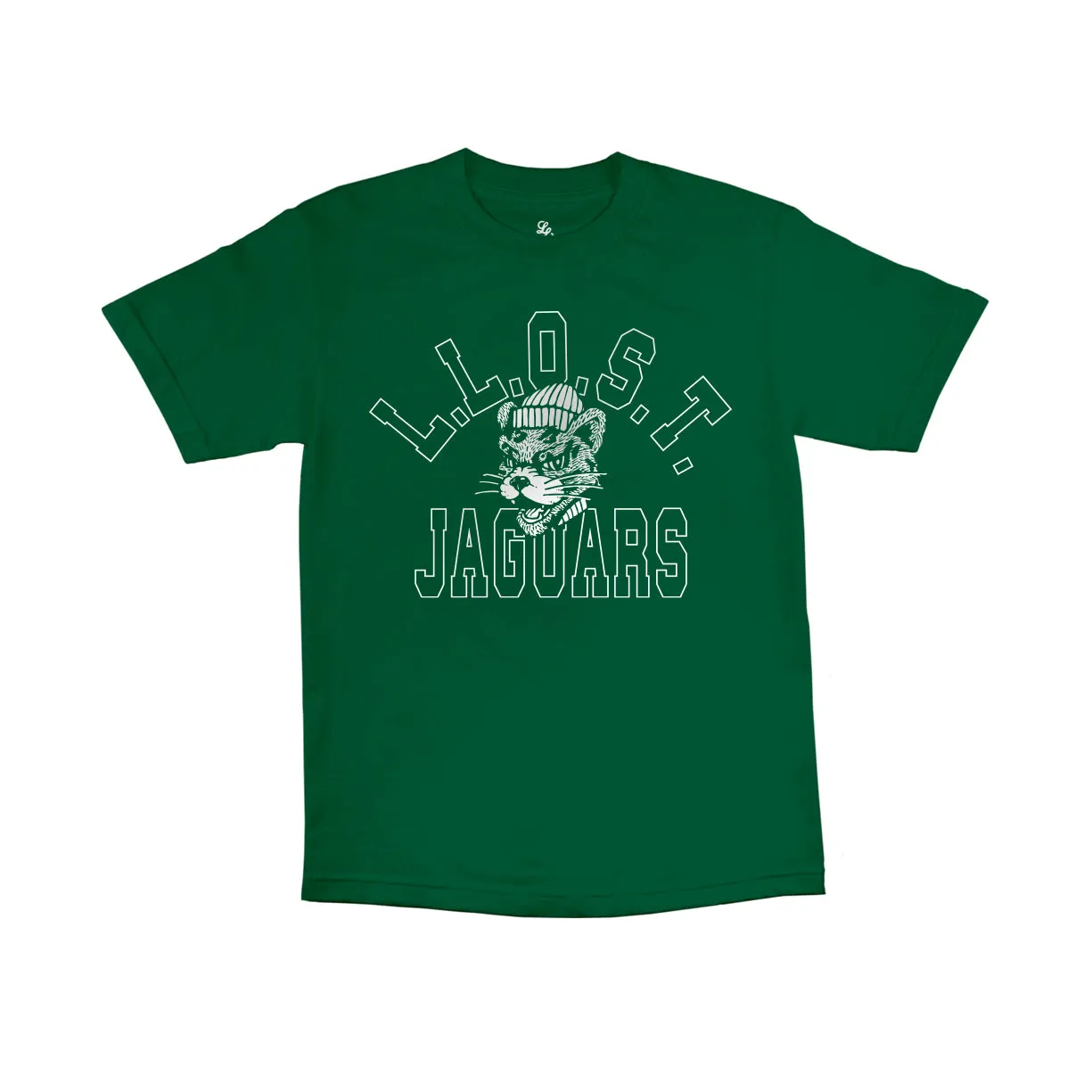 "Vintaged" L.L.O.S.T. Jaguars T-Shirt sold by Legends League product image thumbnail 3