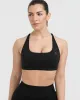 Timeless Square Neck Sports Bra | Black sold by Oner Active