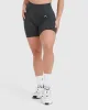 Classic Seamless 2.0 Mid Shorts | Coal Marl sold by Oner Active